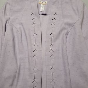 Alfred Dunner Womens 2 piece suit set